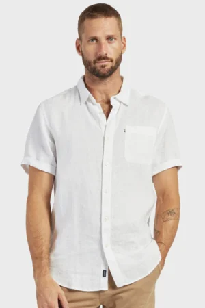 Linen Casual Shirt - White